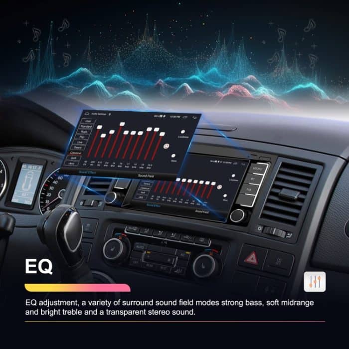 Für Volkswagen Touareg 7-Zoll-Auto WiFi Player Android 13 System Unterstützung CarPlay/Android Auto, 2+64G Standard Edition, 2+64G With AHD Camera and Mic, 4+64G Standard Edition, 4+64G With AHD Camera and Mic – Bild 7