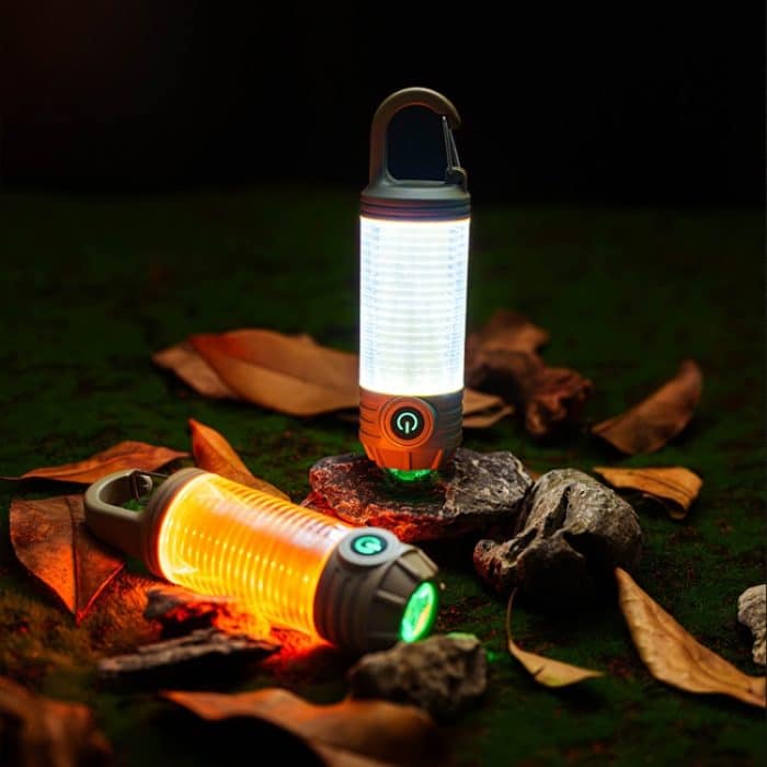 Wiederaufladbare Outdoor tragbare LED Camping Licht Multifunktionale Taschenlampe – Bild 2