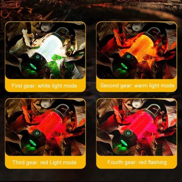 Wiederaufladbare Outdoor tragbare LED Camping Licht Multifunktionale Taschenlampe – Bild 11