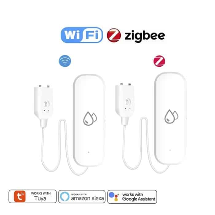Wasserleck-Alarm Fernüberwachung Flutleck-Detektor, Tuya WiFi, Tuya Zigbee – Bild 2