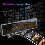 11,26 Zoll 2-Split Streaming Media Rückspiegel vorne und hinten Dual Kamera Recorder – Bild 9