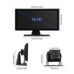 10,36-Zoll-Smart-Player mit zentraler Autosteuerung und 4-Wege-Kamera, Standard, 64G TF Card – Bild 14