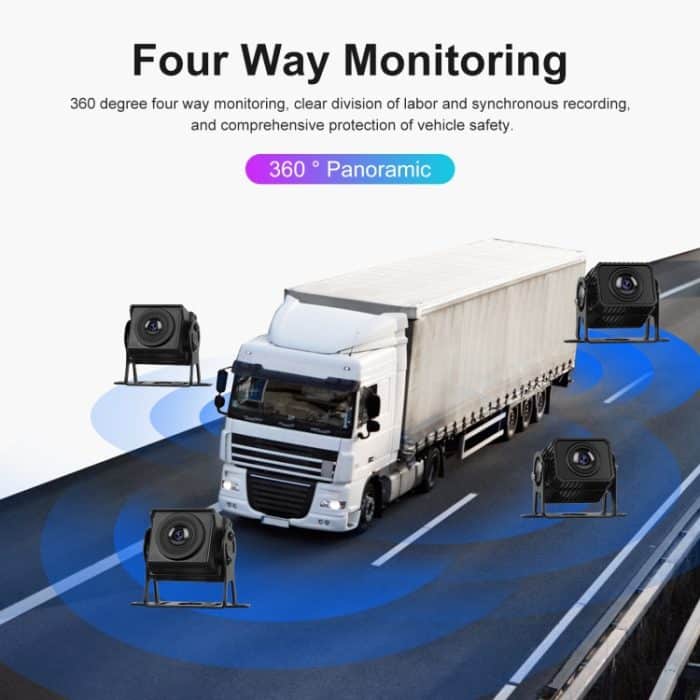 10,36-Zoll-Smart-Player mit zentraler Autosteuerung und 4-Wege-Kamera, Standard, 64G TF Card – Bild 3