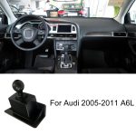Für Audi Auto Handy Halter Montage Basis, 05-11 A6L, 06-15 Q7, 09-16 A4L/A5, 10-18 Q5, 10-19 A1, 11-17 A8L, 12-18 A6L, 13-18 Q3, 14-20 A3, 16-19 Q7