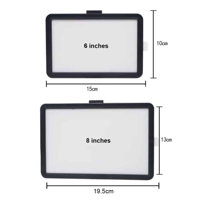 Desktop Live Square Schönheit Fülllicht, 6-inch Light + Gimbal + Telescopic Tripod, 8-inch Light + Gimbal + Telescopic Tripod – Bild 3