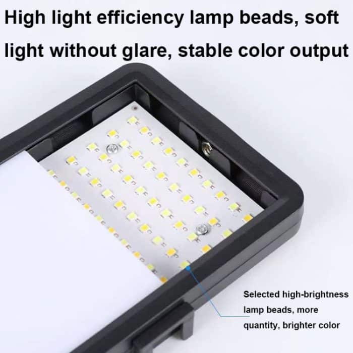 Desktop Live Square Schönheit Fülllicht, 6-inch Light + Gimbal + Telescopic Tripod, 8-inch Light + Gimbal + Telescopic Tripod – Bild 4