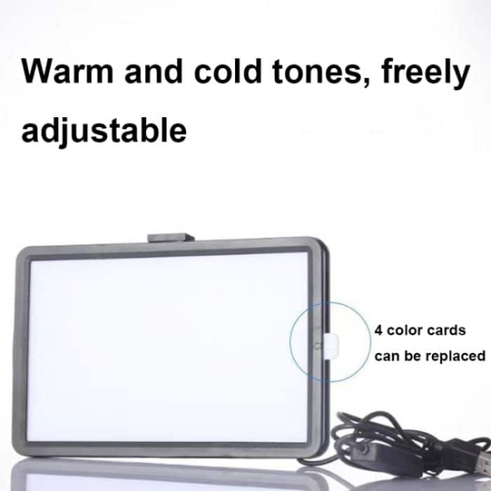 Desktop Live Square Schönheit Fülllicht, 6-inch Light + Gimbal + Telescopic Tripod, 8-inch Light + Gimbal + Telescopic Tripod – Bild 6