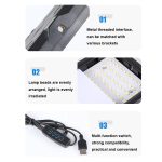 Desktop Live Square Schönheit Fülllicht, 6-inch Light + Gimbal + Telescopic Tripod, 8-inch Light + Gimbal + Telescopic Tripod – Bild 7