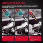 HABOTEST HT663L Feuchtigkeitserkennungsstift für Bremsflüssigkeiten von Motorrädern – Bild 8