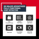 HABOTEST HT663 Stift zur Feuchtigkeitserkennung für Bremsflüssigkeiten von Motorrädern – Bild 4