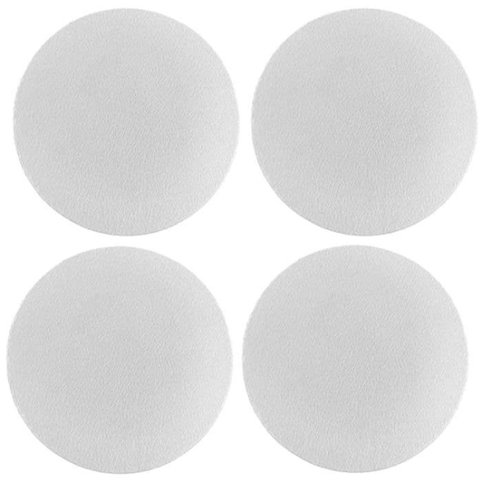 TBD0605463801A.jpg 4 stücke PU Leder Auto Coaster Auto Dekorative Wasser Absorption Tasse Waschbecken Matte, 6.8cm – Bild 1