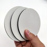 4 stücke PU Leder Auto Coaster Auto Dekorative Wasser Absorption Tasse Waschbecken Matte, 6.8cm – Bild 7