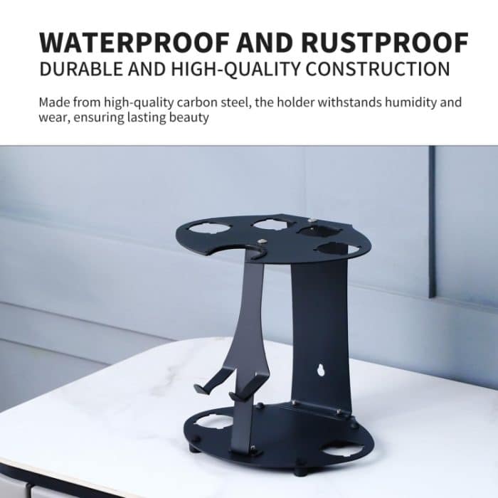 Für Dyson Airwrap Lockenstab Desktop Storage Rack Wandhalterung aus Kohlenstoffstahl – Bild 3