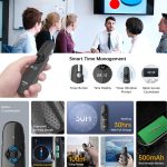 ASiNG A81 32 GB digitale Laser-Präsentationsfernbedienung mit Zeitanzeige, Red Light, Green Light – Bild 9