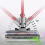 Leichter Staubsauger-Bodenbürstenkopf mit Direktantrieb und Staub-LED-Leuchten, For Dyson V7 V8 V10 V11 V15, For Dyson V6, For Dyson V10 Slim / V12 Slim – Bild 5