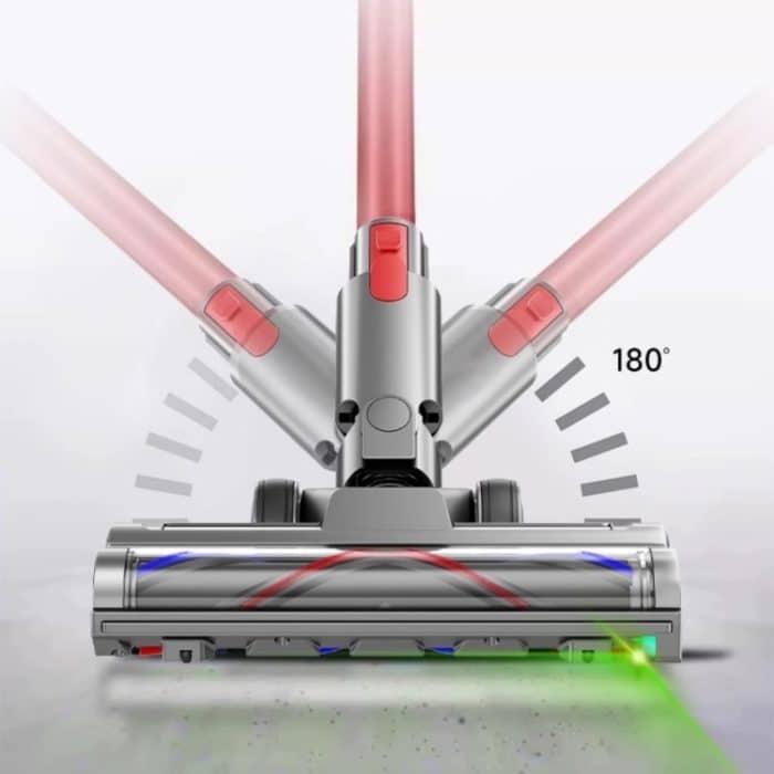 Leichter Staubsauger-Bodenbürstenkopf mit Direktantrieb und Staub-LED-Leuchten, For Dyson V7 V8 V10 V11 V15, For Dyson V6, For Dyson V10 Slim / V12 Slim – Bild 5