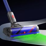 Für Dyson V7 V8 V10 V11 V15 Hochdrehmoment-Direktantriebs-Rollenbürstenkopf mit Staubanzeigelicht – Bild 2
