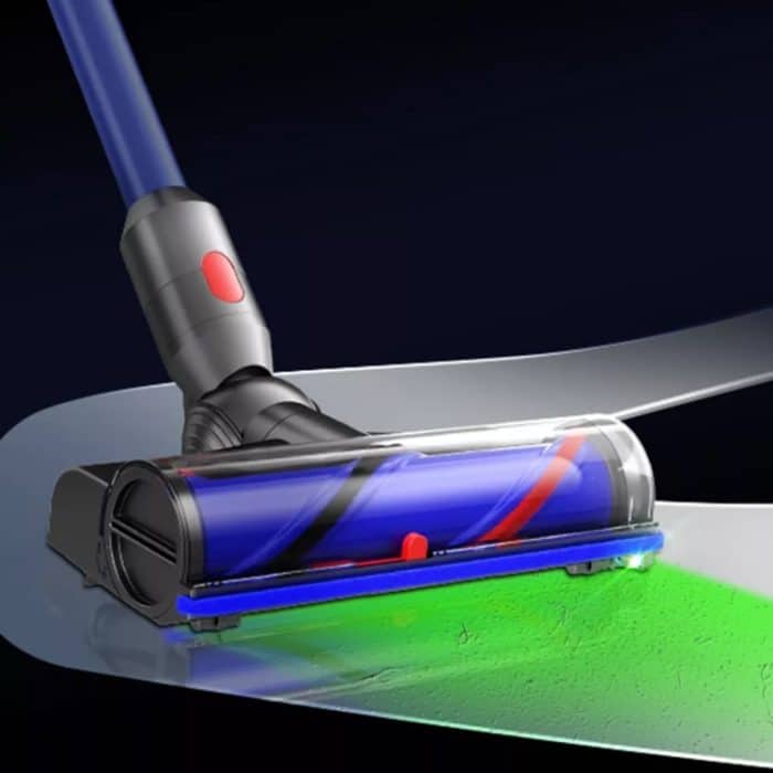 Für Dyson V7 V8 V10 V11 V15 Hochdrehmoment-Direktantriebs-Rollenbürstenkopf mit Staubanzeigelicht – Bild 2