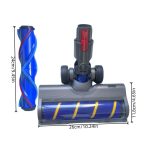 Für Dyson V6 / V7 / V8 / V10 / V11 / V15, weiche Samt-Bodenbürste und Direktantriebs-Rollenset mit LED-Licht – Bild 5