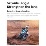 5K/30FPS WIFI HD Anti-Shake Remote Touch Dual-Screen IP68 wasserdichte Sportkamera, Microphone Version – Bild 12