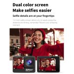 5K/30FPS WIFI HD Anti-Shake Remote Touch Dual-Screen IP68 wasserdichte Sportkamera, Microphone Version – Bild 10