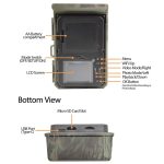 HC600A HD-Jagdkamera mit Nachtsicht, Infrarot-Bewegungserkennung und Solarpanel – Bild 5