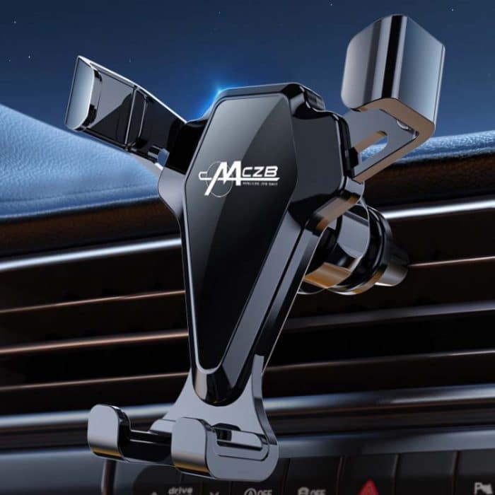 Auto Snap-On Air Vent Schwerkraft Handy Navigation Spiegel Halter – Bild 2
