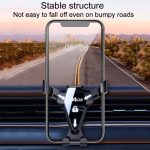 Auto Snap-On Air Vent Schwerkraft Handy Navigation Spiegel Halter – Bild 4