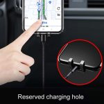 Auto Snap-On Air Vent Schwerkraft Handy Navigation Spiegel Halter – Bild 8