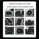 Auto Snap-On Air Vent Schwerkraft Handy Navigation Spiegel Halter – Bild 9