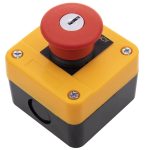 Not-Aus-Schalter für hohe Aufzugsgrubenplattformen mit unterem Kasten + Schlüssel, With Key – Bild 3