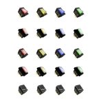 FILM 220V 30A Split Staubdicht Boot-typ Schalter Mit Licht, No Waterproof 4 Pin 2 Gear Red Light, No Waterproof 4 Pin 2 Gear Yellow Light, No Waterproof 4 Pin 2 Gear Blue Light, No Waterproof 4 Pin 2 Gear Green Light, Waterproof 4 Pin 2 Gear Red Light... – Bild 2