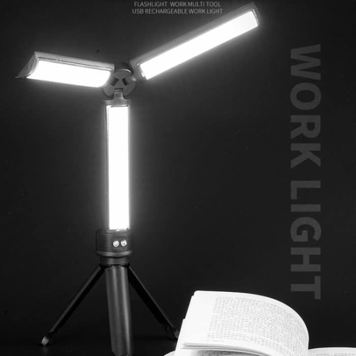 LED Faltbare Überholung Licht Mit Stand USB Aufladbare Auto Reparatur Tragbare Arbeits, E-SMARTER D37 – Bild 2