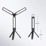 LED Faltbare Überholung Licht Mit Stand USB Aufladbare Auto Reparatur Tragbare Arbeits, E-SMARTER D37 – Bild 11