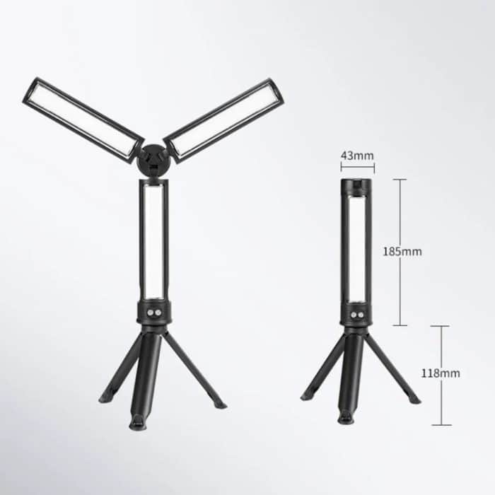 LED Faltbare Überholung Licht Mit Stand USB Aufladbare Auto Reparatur Tragbare Arbeits, E-SMARTER D37 – Bild 11