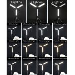 LED Faltbare Überholung Licht Mit Stand USB Aufladbare Auto Reparatur Tragbare Arbeits, E-SMARTER D37 – Bild 5