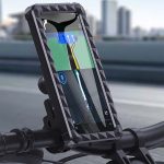 Fahrrad Feste drehbare wasserdichte Handy-Navigationshalterung, Handlebar Model, Rearview Mirror Model – Bild 2