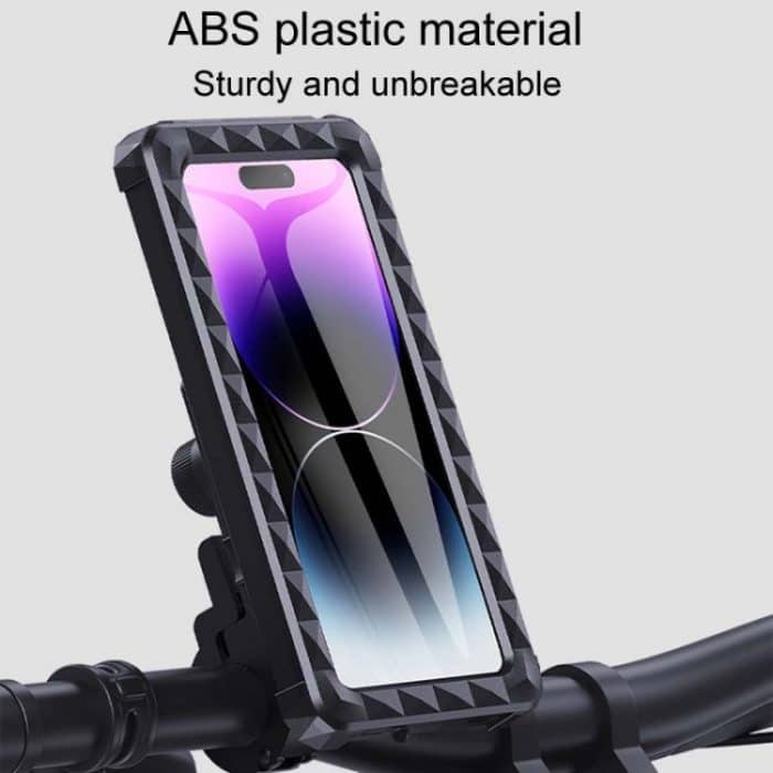 Fahrrad Feste drehbare wasserdichte Handy-Navigationshalterung, Handlebar Model, Rearview Mirror Model – Bild 5