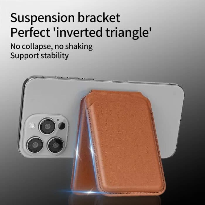 Handy MagSafe Wallet Kartenhalter mit verstellbarem Ständer – Bild 8