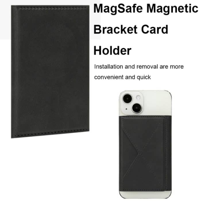 Handy MagSafe Wallet Dreifach-Kartenhalter mit Ständer – Bild 4
