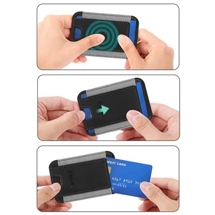 Handy MagSafe Wallet Elastischer einziehbarer Kartenhalter – Bild 5