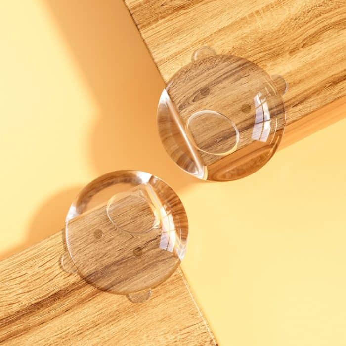 10 teile/paket Transparent Anti Kollision Sicherheit Ecke Protektoren mit Klebstoff – Bild 1