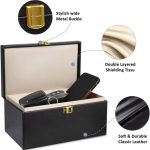 Große Autoschlüsseltasche Antimagnetische Handyhülle RFID Schutzbox, 3 In 1 – Bild 3