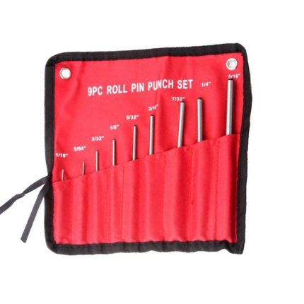 9-in-1 Hochleistungs-Rollstiftstanzer-Set, Rundstanzer-Entfernungswerkzeuge, Canvas Packaging, with Hammer