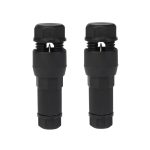 2 teile/paket Strippen-freies Fingerhut T-förmigen Stecker Downlight Verdrahtung-freies Stecker