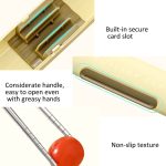 Tragbares Besteckset mit Löffel, Essstäbchen und Aufbewahrungsbox für Studenten, Büroangestellte und Camping – Bild 7