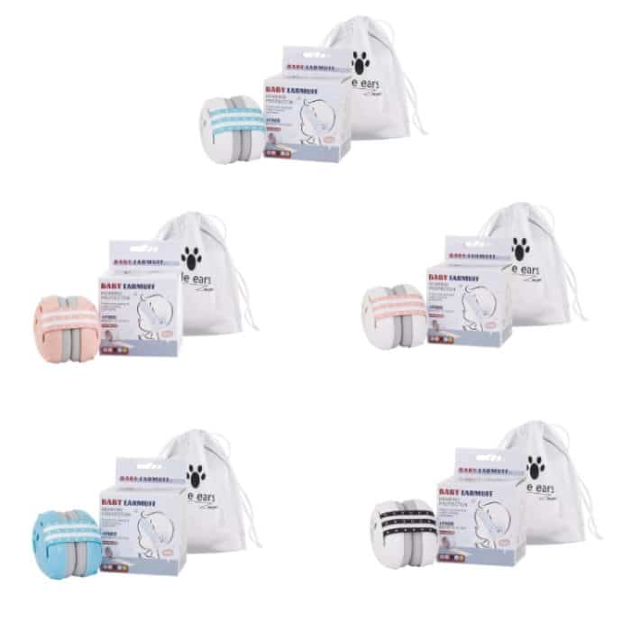 Stirnband Typ Schlafen Schalldichte Geräuschdichte Baby-Ohrenschützer – Bild 2