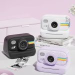2,0-Zoll-LED-Blitz 1080P HD Aufnahme Fotodruckkamera mit 3-Rollen-Papier, White, White+32G, Black, Black+32G, Purple+32G, Purple – Bild 11