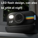 2,0-Zoll-LED-Blitz 1080P HD Aufnahme Fotodruckkamera mit 3-Rollen-Papier, White, White+32G, Black, Black+32G, Purple+32G, Purple – Bild 8