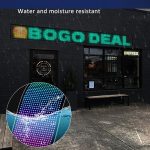 LED-Flexibler Bildschirm für Werbung im Großbildschirm unterstützt APP-Bluetooth-Steuerung, 35.4 x 7.6 Inch USB, 52.4 x 7.6 Inch US Plug, 69.4  x 7.6 Inch US Plug – Bild 5